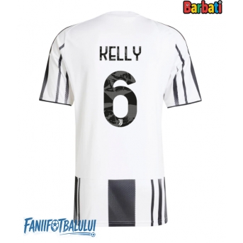 Juventus Lloyd Kelly #6 Tricou Fotbal Replică 2025-26 Barbati Acasa